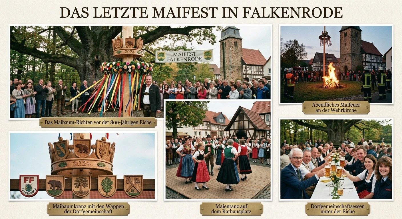 Maifest und Gemeinschaftsleben in Falkenrode